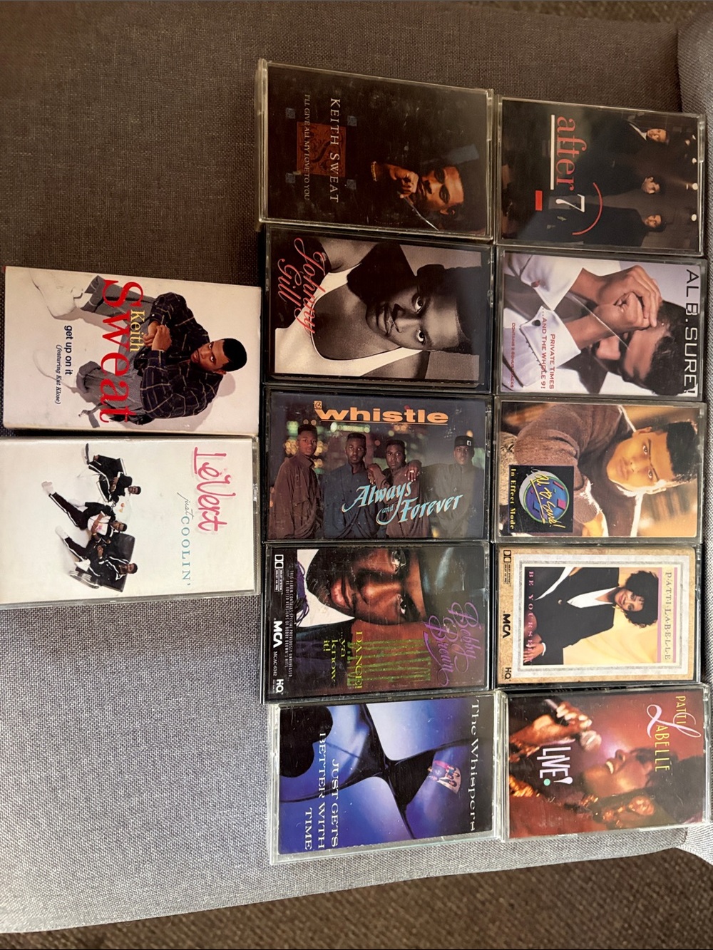 Various Artists R&B Cassette Tape Collection - Multiple Colors